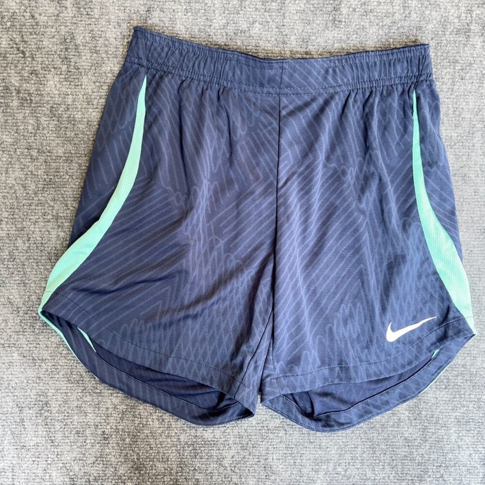 Nike Dri-FIT Womens Small Blue Soccer Shorts NWT Standard Fit DX0473-410
